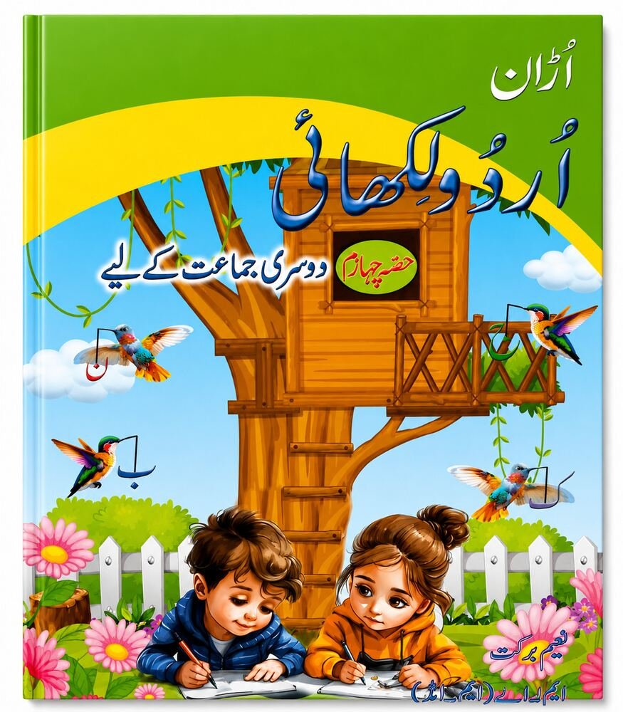 Uraan Urdu Likhai — Class 2 - Front Cover