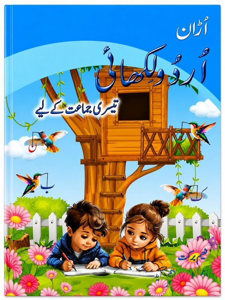 Uraan Urdu Likhai — Class 3 - Front Cover