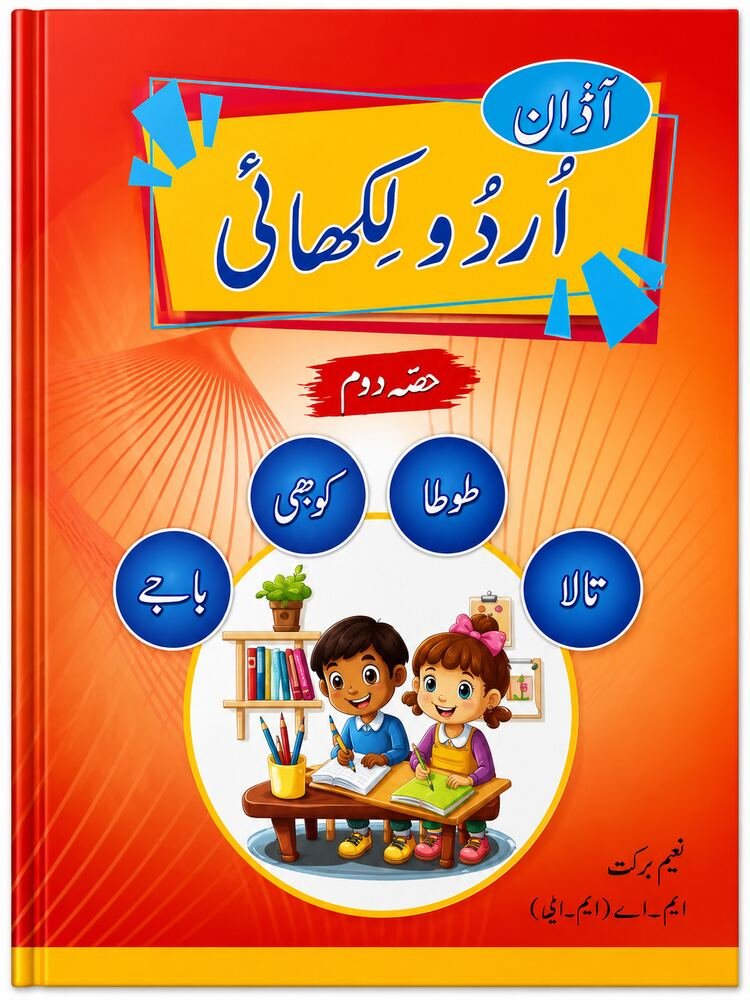 Uraan Urdu Likhai — Doam (K.G 2) - Front Cover