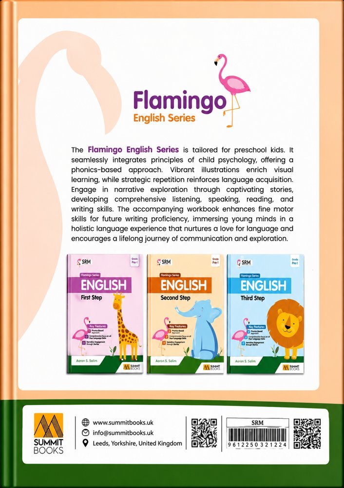 Flamingo English Reader - First Step - Back Cover