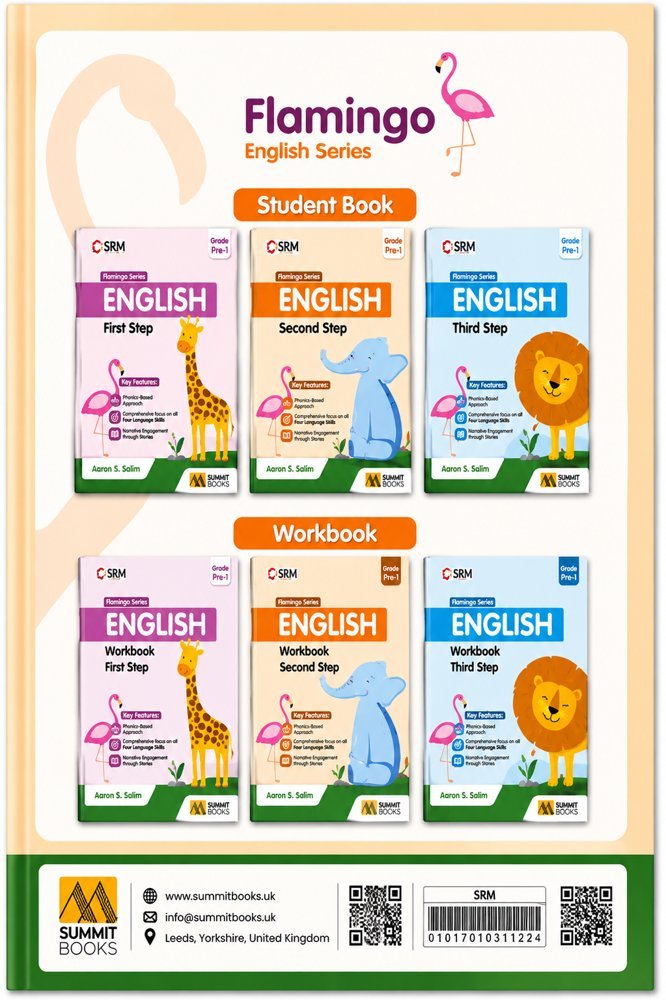 Flamingo English Workbook - Second Step - Back Cover