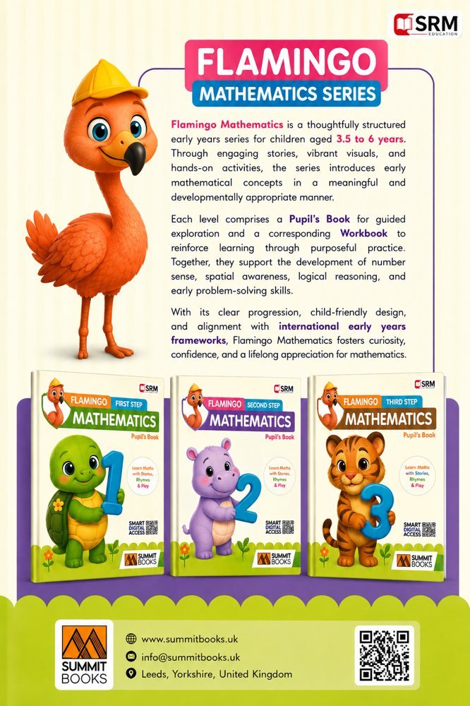 Flamingo Mathematics Pupil's Book - Third Step - Back Cover