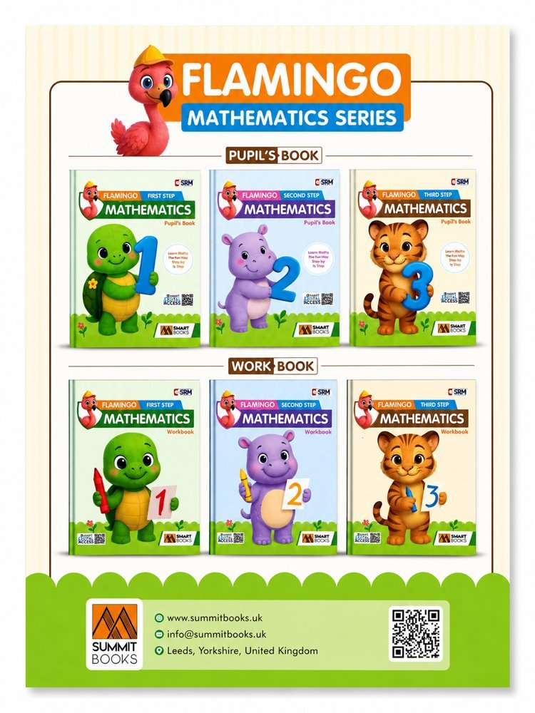 Flamingo Mathematics Workbook - Third Step - Back Cover