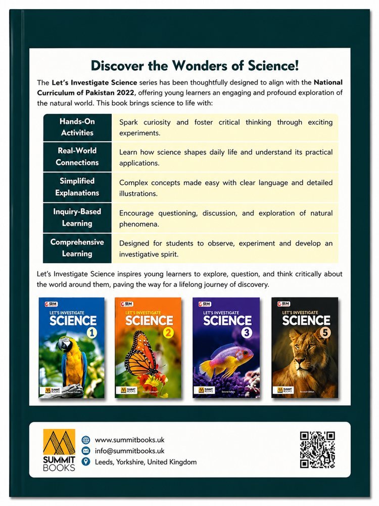 Let's Investigate Science 3 - Back Cover